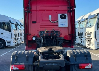 Cabeza tractora SCANIA R450,  
Euro6, 
Automática con intarder, 
Del año 2018, 
Con 749.000km.
Neumáticos 365/55R22.5 y 315/70R22.5


Precio 33.500€+IVA, con tractora reacondicionada
